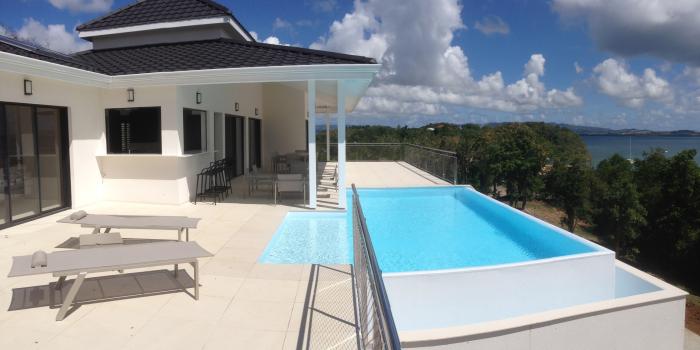 Location villa luxe Trois Ilets Martinique - Vue d'ensemble